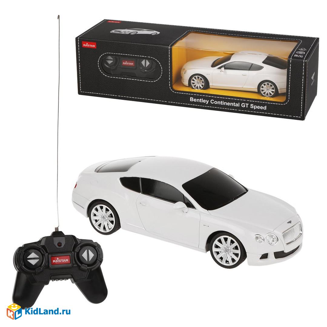 Машина р/у 1:24 Bentley Continental GT speed, цвет белый 27MHZ |  Интернет-магазин детских игрушек KidLand.ru