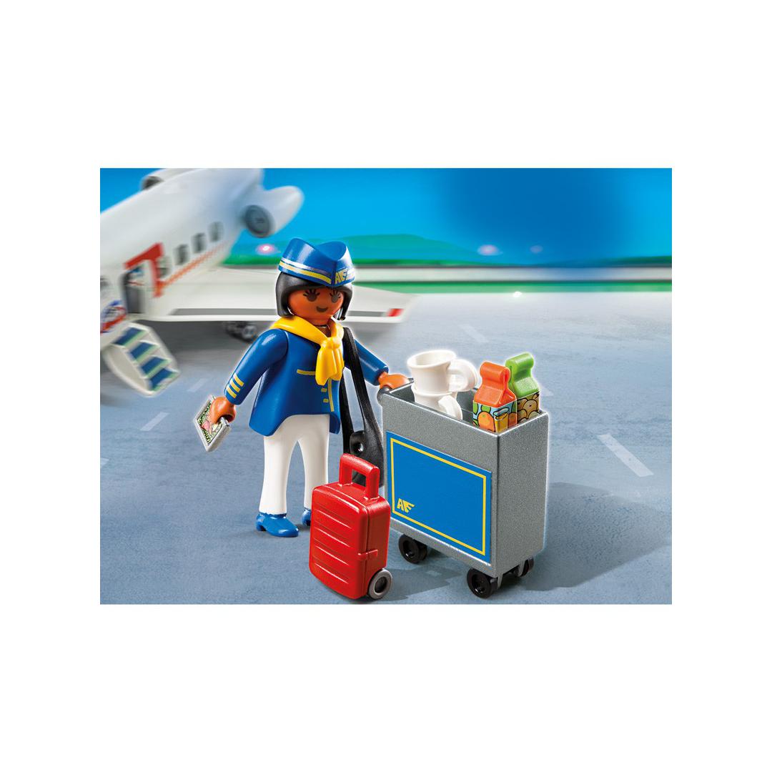 Игровой набор PlayMobil Новые фигурки: Стюардесса с тележкой 4761pm |  Интернет-магазин детских игрушек KidLand.ru