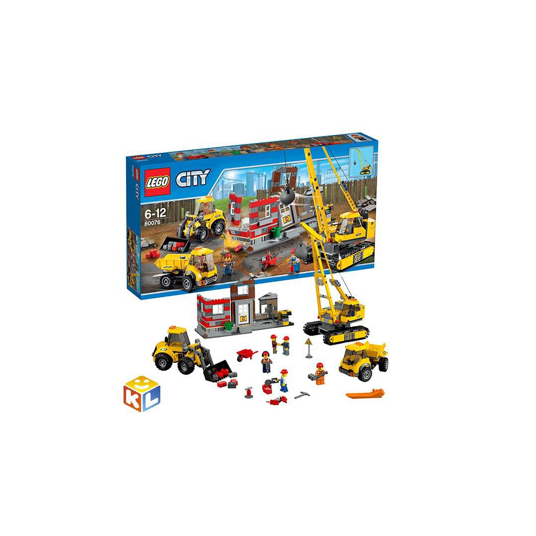 Конструктор Lego Город Снос старого здания. 60076