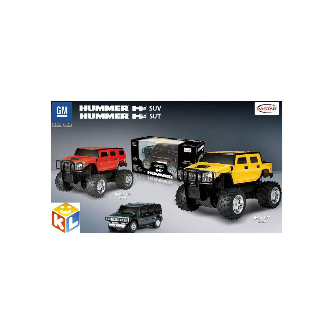 Rastar машина радиоуправляемая 1:14 HUMMER H2 SUT полноприводная с  аккумулятором 28100, 28800 | Интернет-магазин детских игрушек KidLand.ru