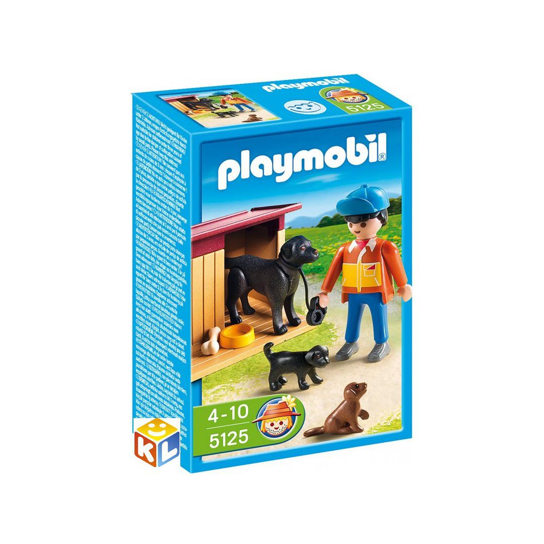 Игровой набор 5125pm PlayMobil Ферма: Собачья будка со щенками и съёмной  крышей | Интернет-магазин детских игрушек KidLand.ru