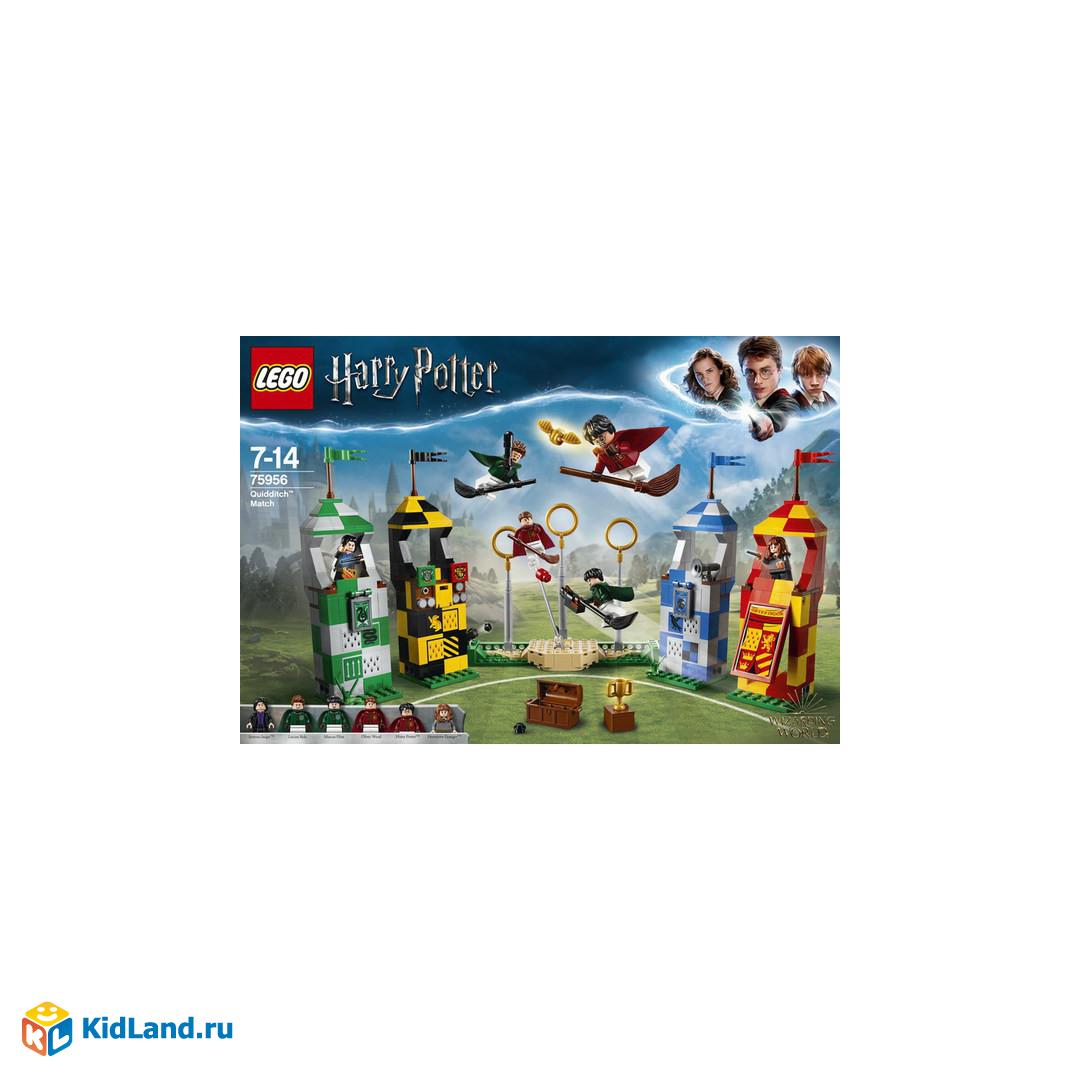 Конструктор LEGO Harry Potter Матч по квиддичу | Интернет-магазин детских  игрушек KidLand.ru