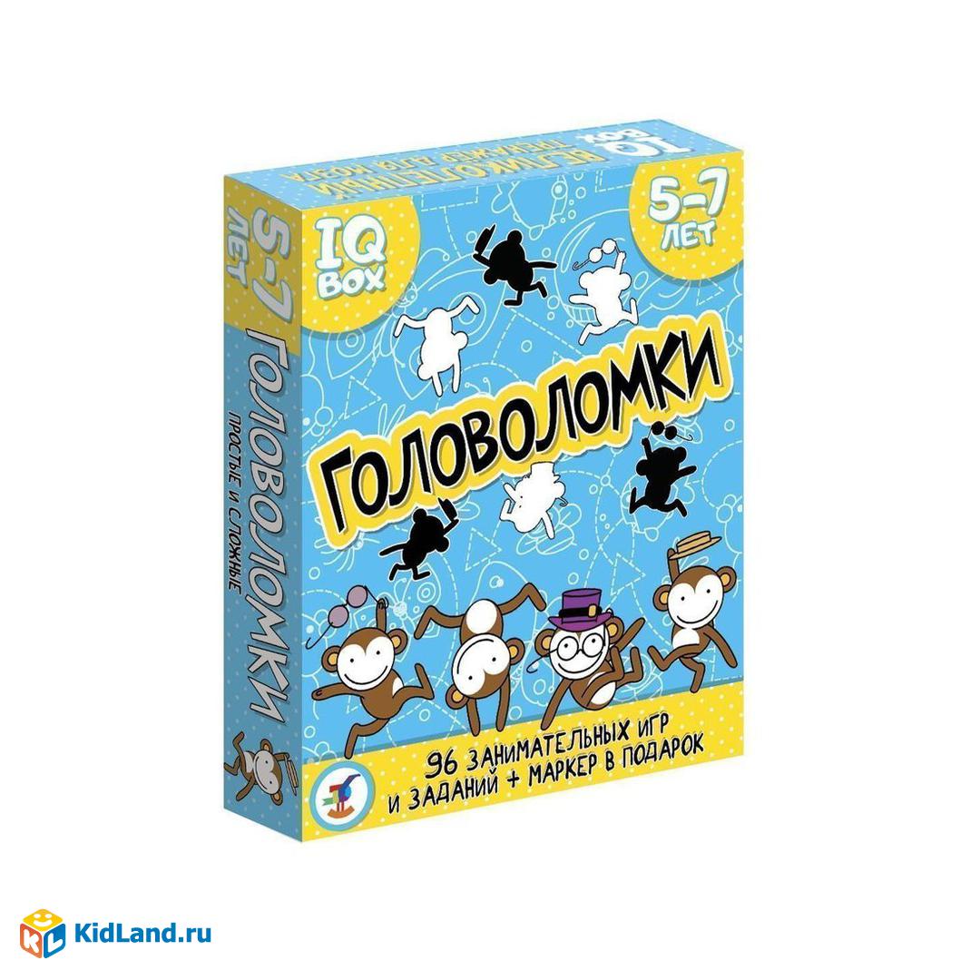 Игра настольная (карточная) Головоломки 5-7 лет | Интернет-магазин детских  игрушек KidLand.ru