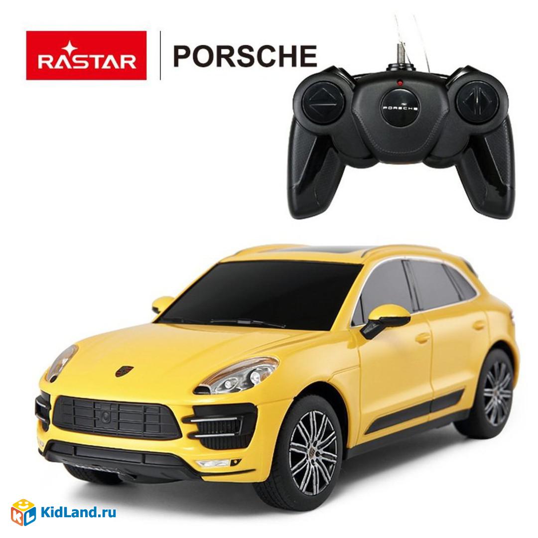 Машина р/у 1:24 Porsche Macan Turbo Цвет Желтый | Интернет-магазин детских  игрушек KidLand.ru