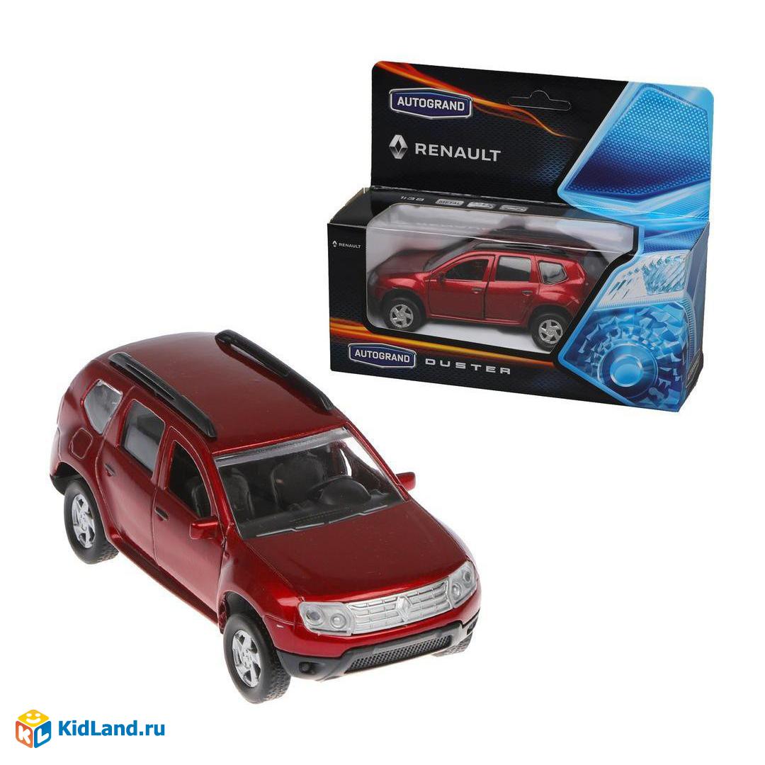 Машина металл. RENAULT DUSTER гражданская 1:38, инерц., откр.двери,  коробка, в ассортименте | Интернет-магазин детских игрушек KidLand.ru