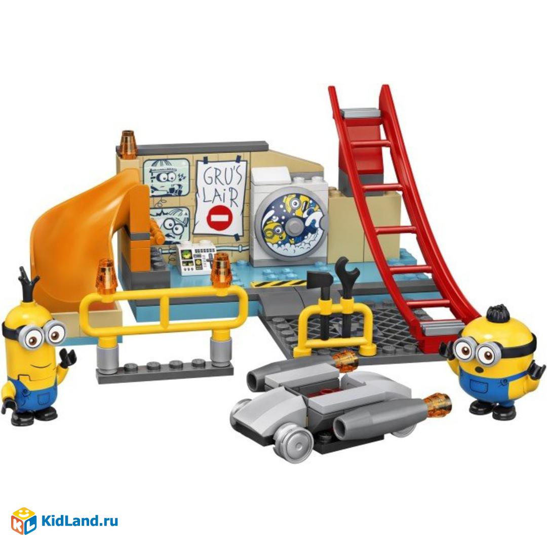 Констр-р LEGO Minions Миньоны в лаборатории Грю | Интернет-магазин детских  игрушек KidLand.ru