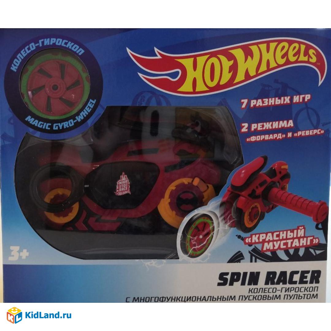 Hot Wheels Красный Мустанг (пуск. механизм с диском, 16 см) | Интернет- магазин детских игрушек KidLand.ru