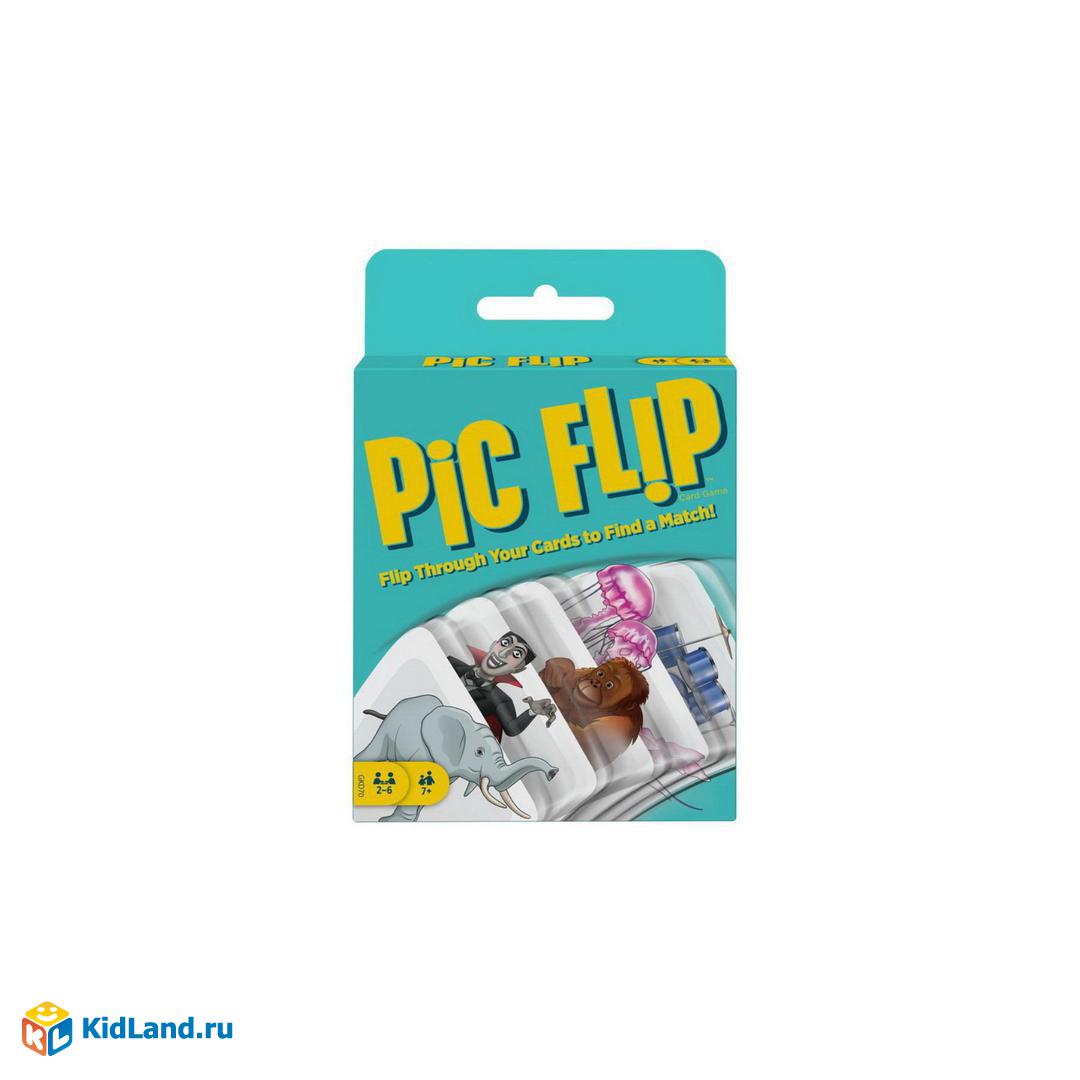 Настольная игра Mattel Pic Flip карточная