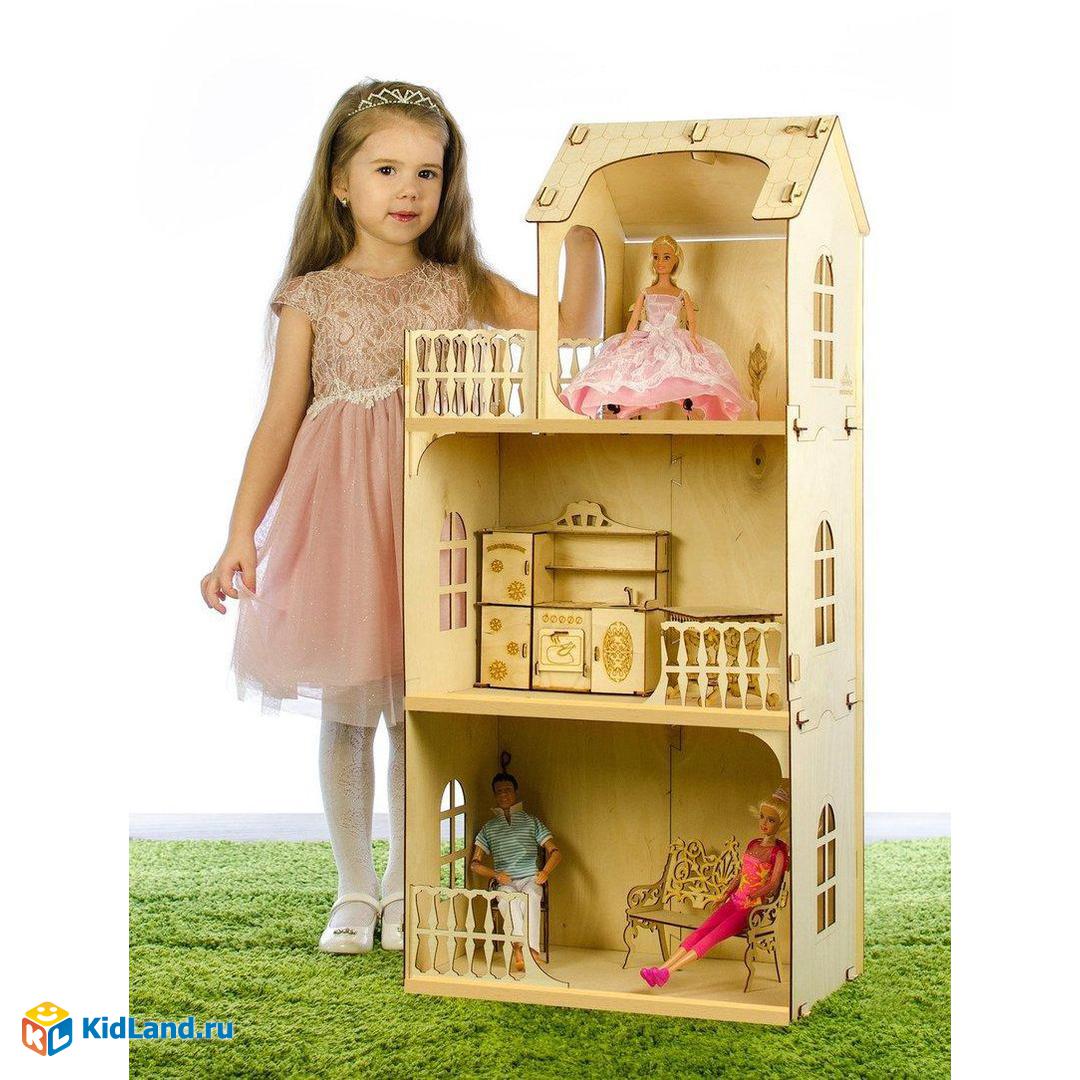 Кукольный домик своими руками из фанеры - инструкция и схемы с размерами | Wood