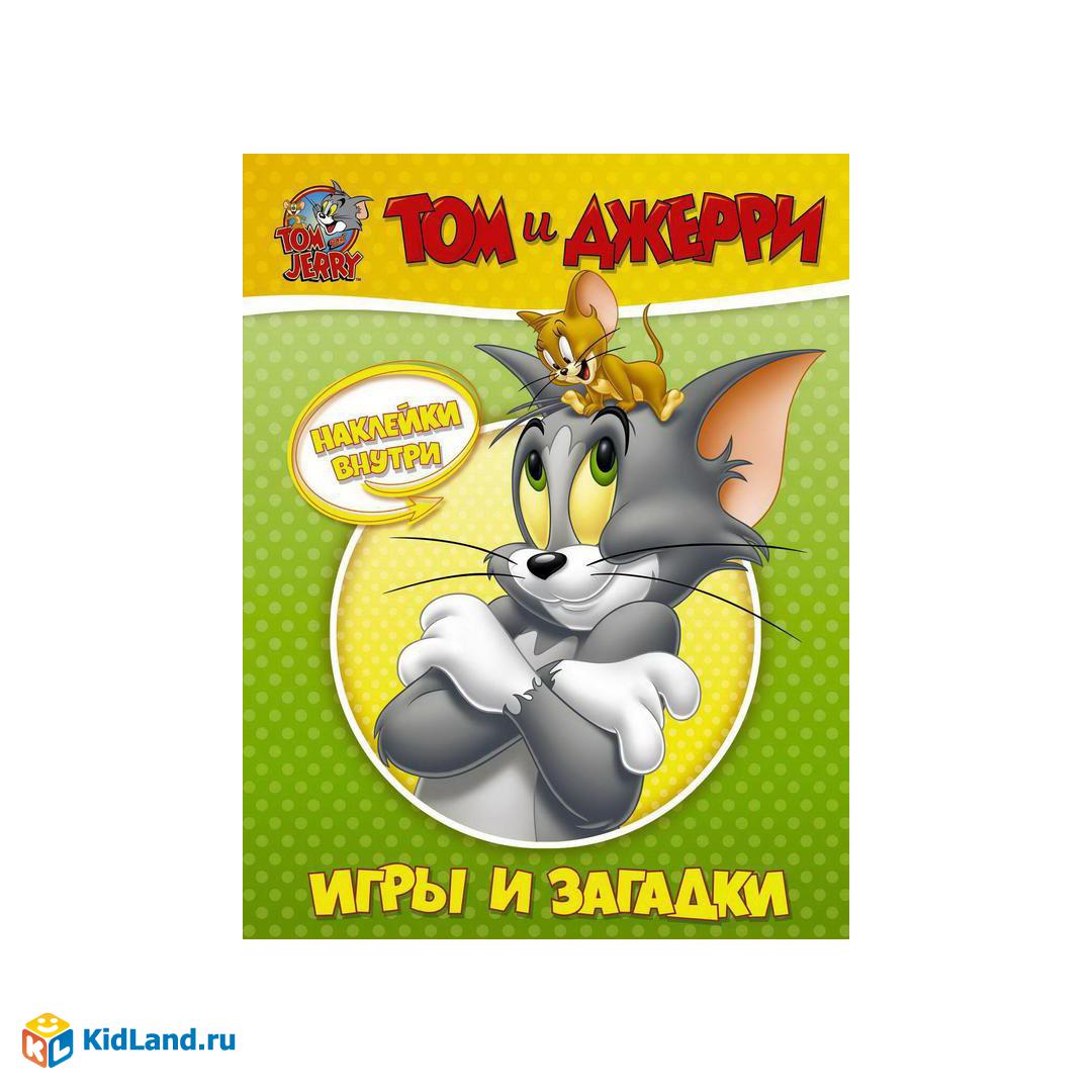 Книга АСТ Tom and Jerry. Игры и загадки с наклейками Том и Джерри |  Интернет-магазин детских игрушек KidLand.ru