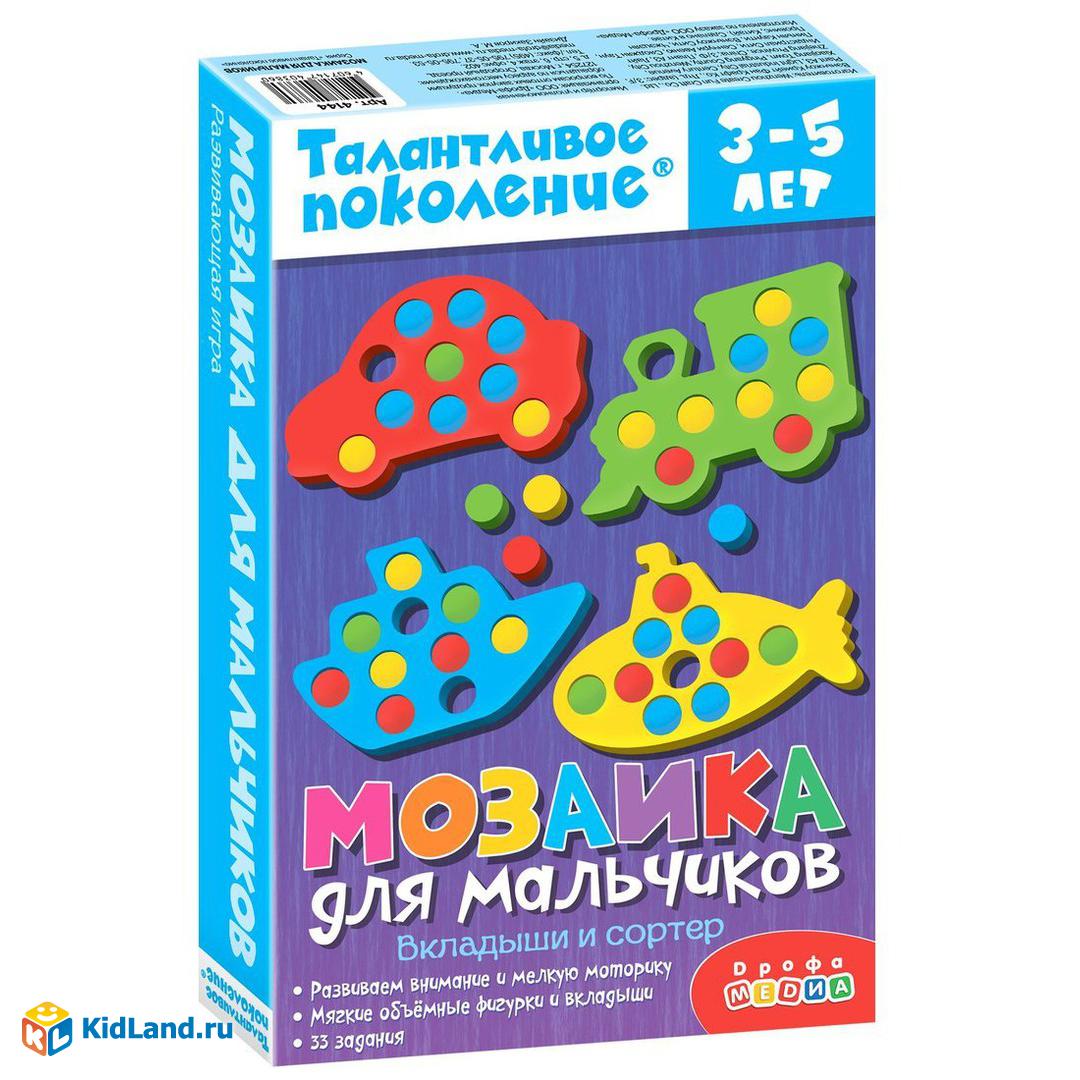 Мозаика для мальчиков | Интернет-магазин детских игрушек KidLand.ru