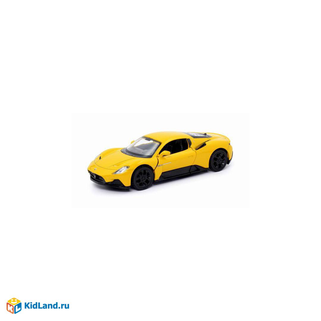 Машина металлическая RMZ City 1:32 Maserati MC 2020, инерционный механизм,  двери открываются, желтый цвет | Интернет-магазин детских игрушек KidLand.ru