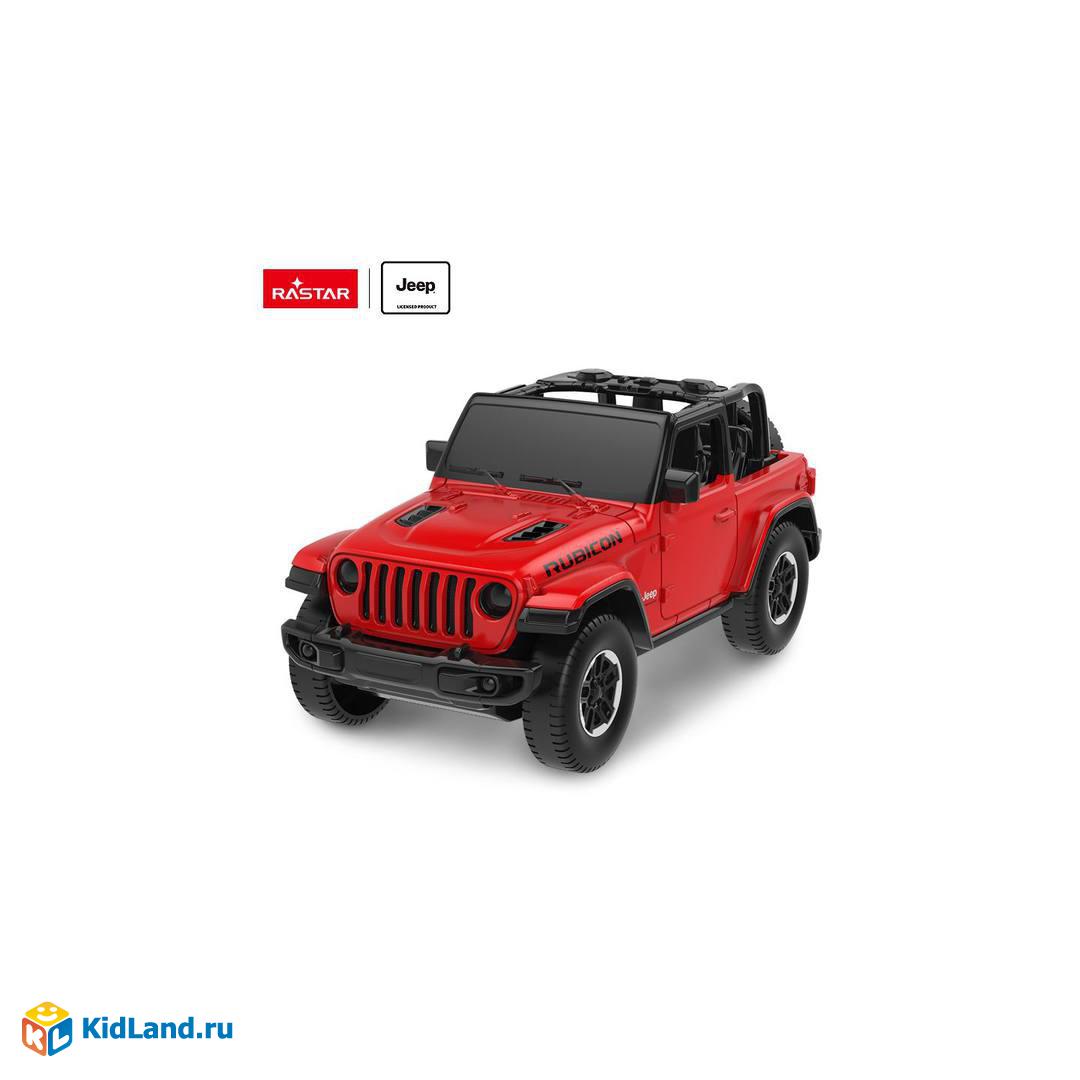 Машина металлическая 1:43 JEEP Wrangler Rubicon, цвет красный |  Интернет-магазин детских игрушек KidLand.ru