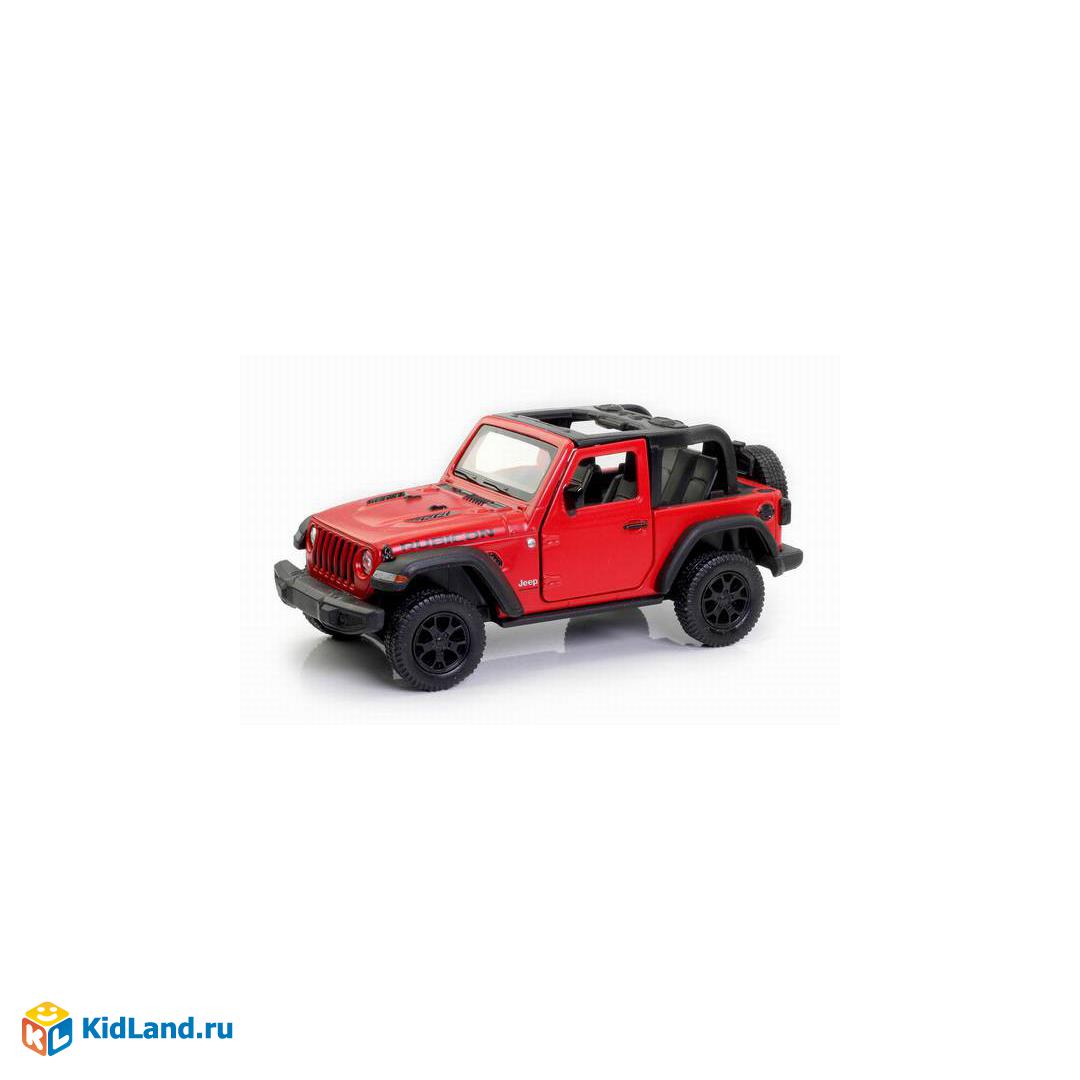 Машина металлическая RMZ City 1:32 Jeep Rubicon 2021 открытый верх,  инерционный механизм, двери открываются, красный матовый цвет |  Интернет-магазин детских игрушек KidLand.ru