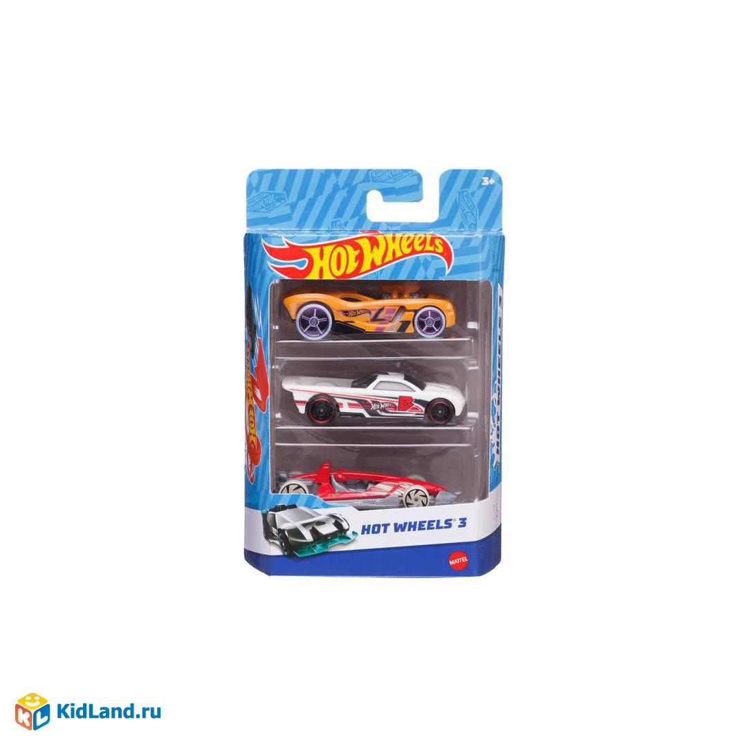 Набор машинок Mattel Hot Wheels 3 машинки №50 | Интернет-магазин детских  игрушек KidLand.ru