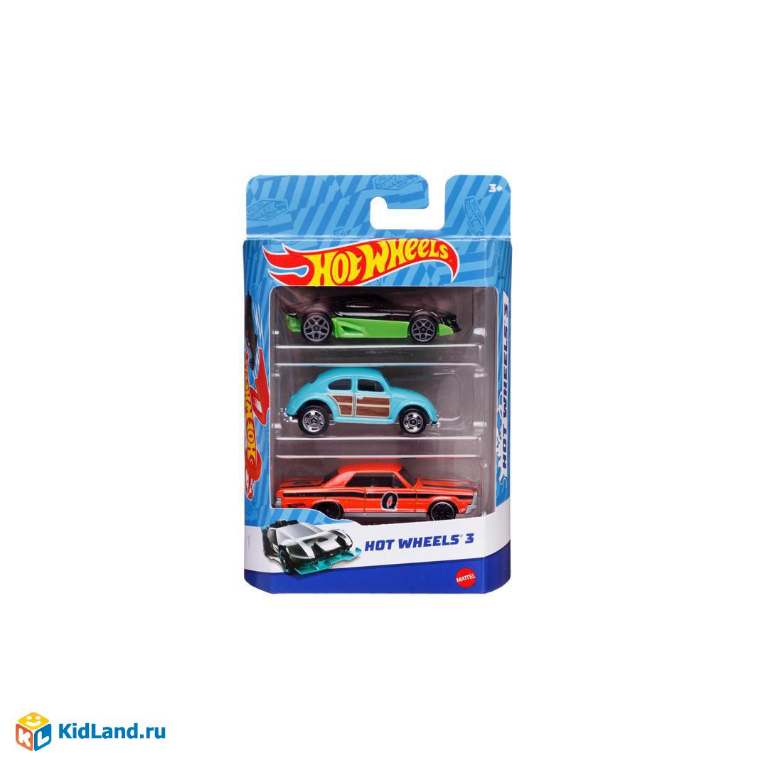 Набор машинок Mattel Hot Wheels 3 машинки №54 | Интернет-магазин детских  игрушек KidLand.ru