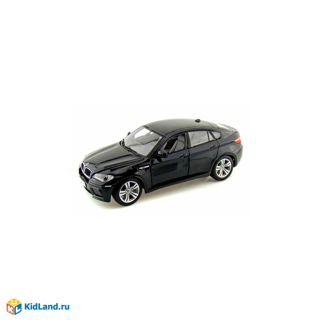 Машина металлическая 1:24 BMW X6M, цвет черный, двери и капот открываются |  Интернет-магазин детских игрушек KidLand.ru