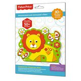Аппликация 3D-фигурка "Фишер Прайс" Лев. 25*17,5 см