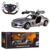 Машина р/у 1:14 Mercedes-Benz SLS AMG, цвет серебряный 40MHZ