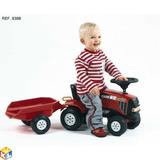 FALK Трактор-каталка с прицепом красный 97 см (арт. FAL 938B)