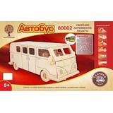 Модель деревянная сборная. Рейсовый автобус