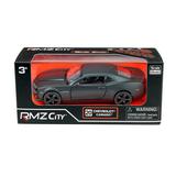 Машина металлическая RMZ City 1:32 Chevrolet Camaro, инерционная, серый матовый цвет, 16.5 x 7.5 x 7 см