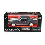 Машина металлическая RMZ City 1:32 Chevrolet Camaro 1969, инерционная, серый матовый цвет, 16.5 x 7.5 x 7 см