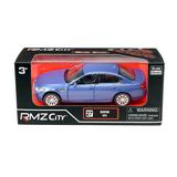 Машина металлическая RMZ City 1:32 BMW M5, инерционная, голубой матовый цвет, 16.5 x 7.5 x 7 см