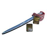 Меч "Храбрый воин" из вспененной пластмассы (голубой цвет)