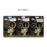 Заколка и ожерелье светящиеся 17x10.7x1см