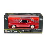 Машина металлическая RMZ City 1:32 Chevrolet Camaro SS (1969), инерционная, цвет красный металлик