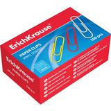 Скрепки цветные ErichKrause, 33 мм, 100 шт. 19.08