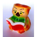 Сова-учитель 10 см, игрушка ПВХ