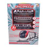 Железная дорога "Экспресс", 176 см, на батарейках, 31 предмет