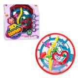 Интеллектуальный шар 3D в диске, 99 барьеров, диаметр лабиринта 19 см