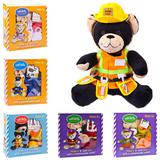 Набор для творчества "Шьем игрушку сами. Играем в профессии" (мишка-пожарный, мишка-строитель,мишка-полицейский, мишка-повар, мишка-спортивный судья)