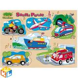 Toys Lab Музыкальный пазл ''Транспорт'' (арт. 74007)