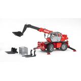 Bruder Погрузчик колёсный Manitou MRT 2150 с телескопическим ковшом (арт. 02-129)