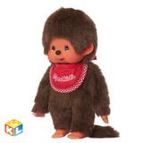 Monchhichi 20 см мальчик в красном слюнявчике