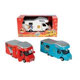 Dickie Трейлер для отдыха 3314320, 20 см., 1:32, 3 в., 6/18