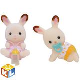 Набор 3217 Sylvanian Families "Шоколадные Кролики-двойняшки"