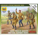 Модель сборная Советская кадровая пехота 1941-1942 6179з