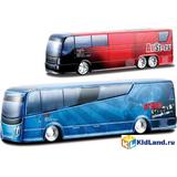 Машинка Maisto Туристический автобус "Tour Bus" 12/12 1:87. 15074-no