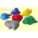 Набор игрушек для ванной в сумочке (Малышки) 14х16х14 см