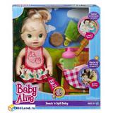 Hasbro Кукла интерактивная BABY ALIVE Удивительная малышка A7194H