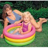 Бассейн надувной "Sunset Glow Baby Pool" 61х22см. (до 3-х лет) (Китай).