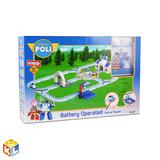 Игровой набор Robocar Poli Мега трек с 2-мя Умными машинками