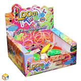 LOOM TWISTER. Набор для плетения браслетов из ароматизированных резинок: 300 резинок, 1 крючок, 10 S-клипс.