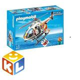 Игровой набор PlayMobil "Береговая охрана" - Пожарный вертолет (с водой) 5542pm