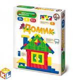 Магнитная мозаика без игрового поля "Домик" 312 детали 01655